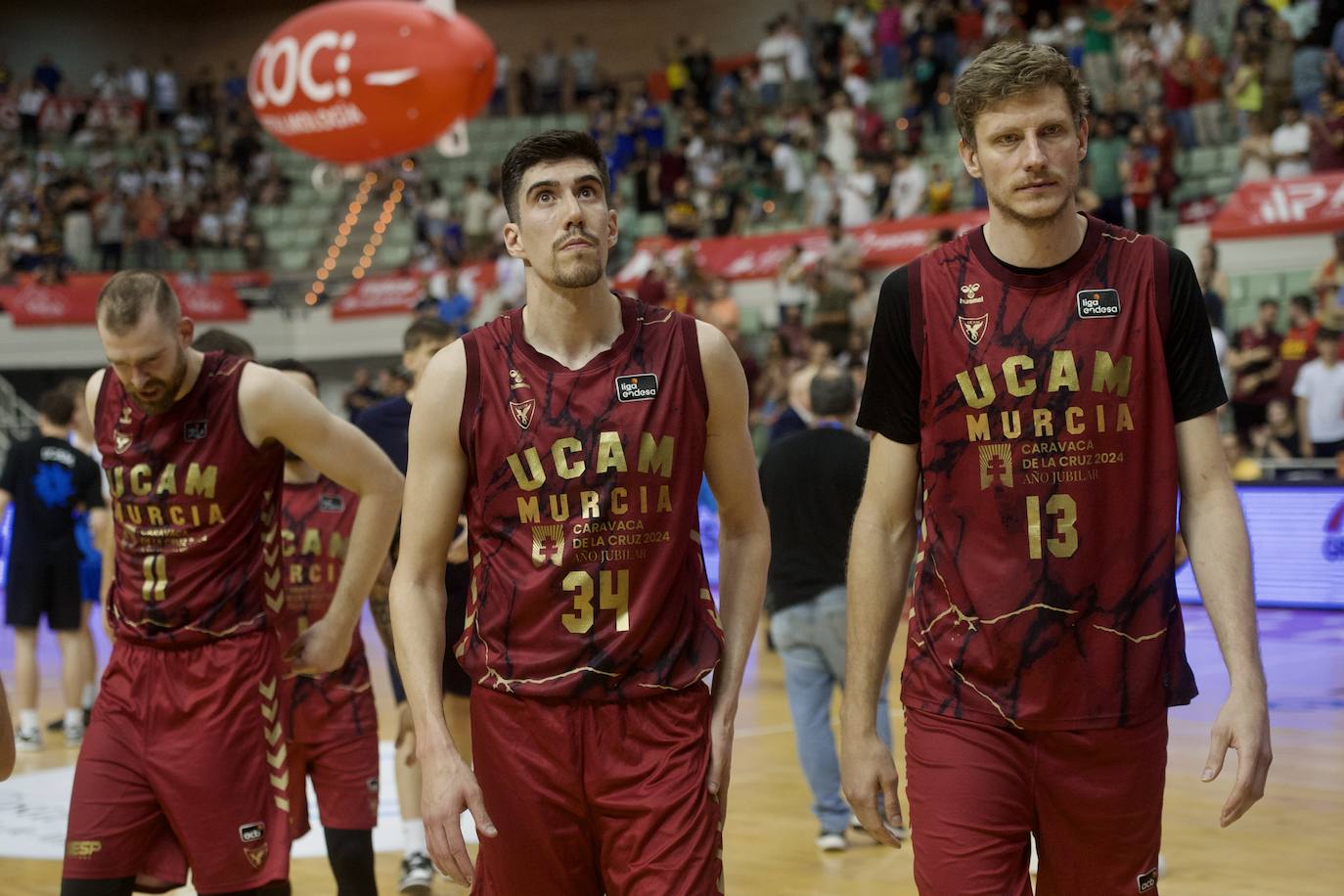 La victoria del UCAM Murcia frente al Fuenlabrada, en imágenes