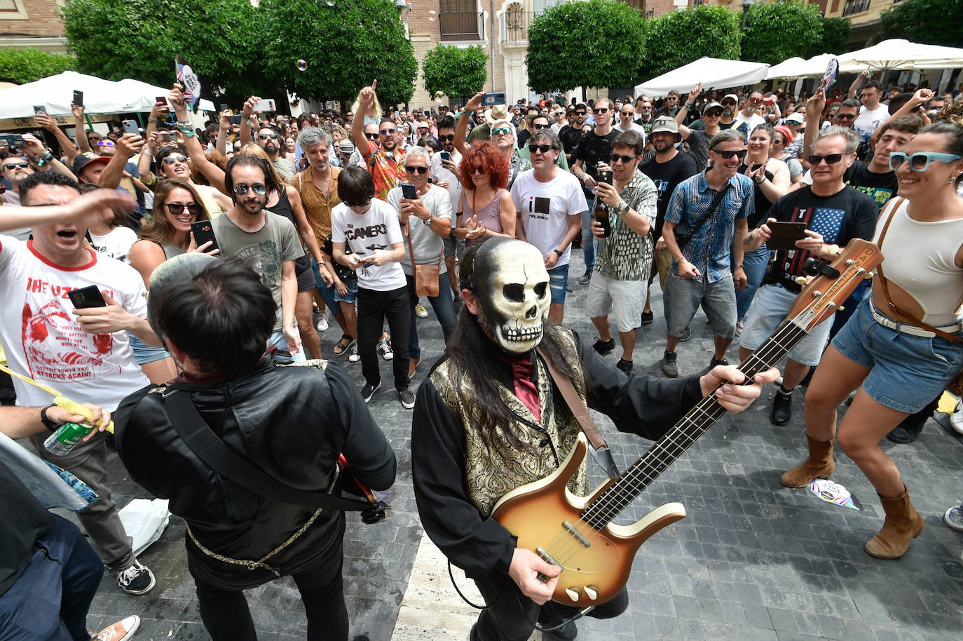 Segunda jornada de conciertos gratuitos del Warm Up, en imágenes