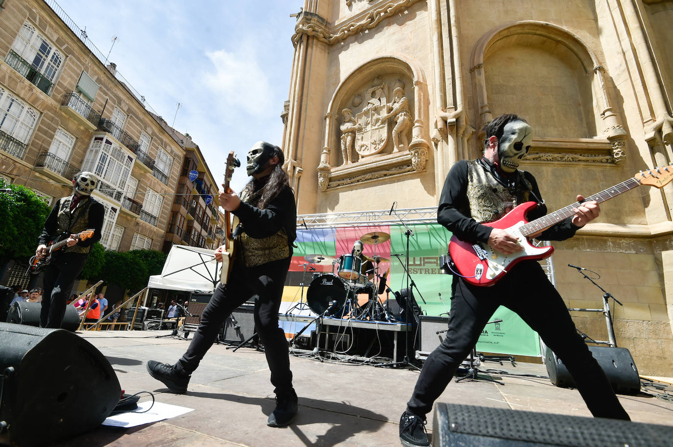 Segunda jornada de conciertos gratuitos del Warm Up, en imágenes