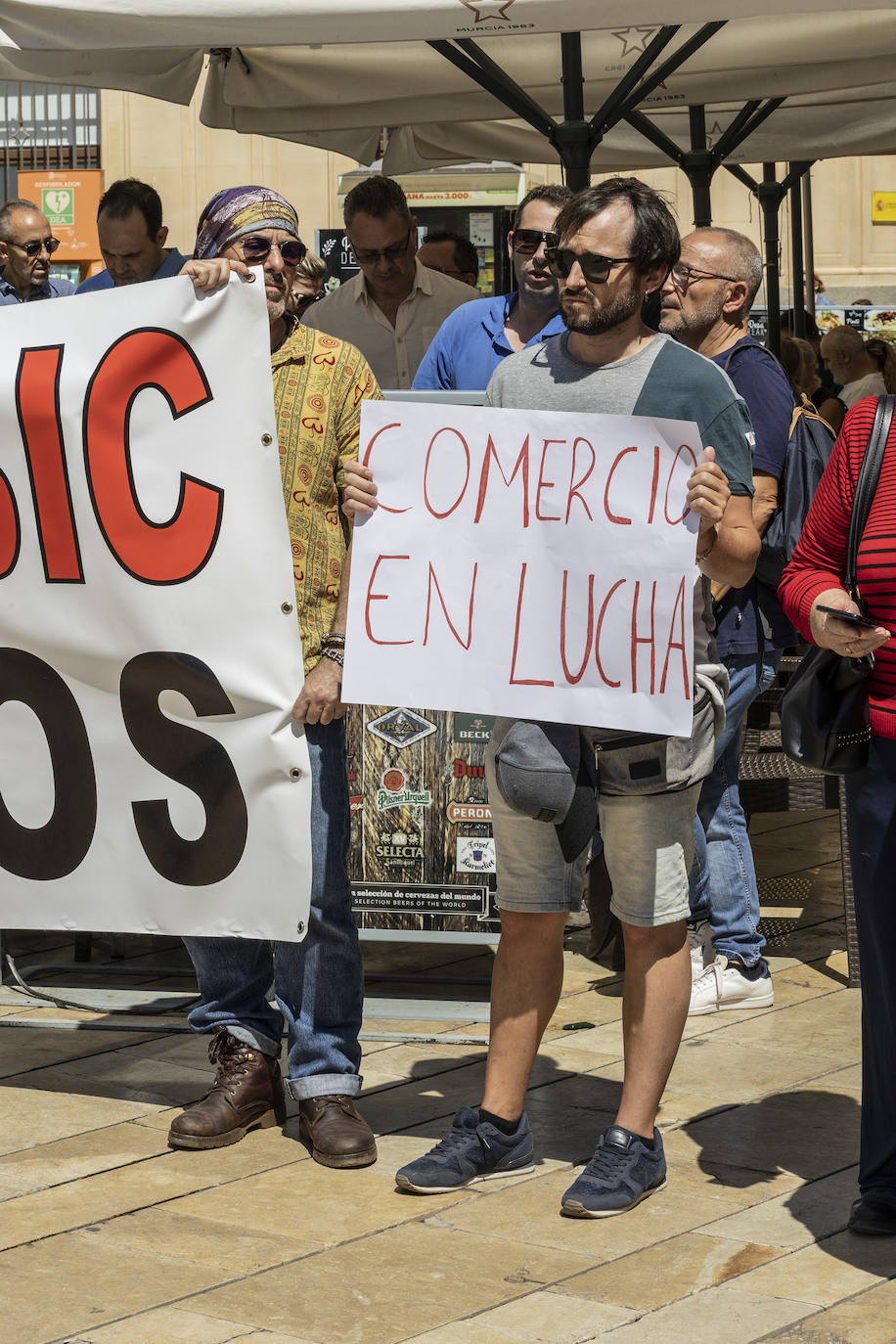 La manifestación del Primero de Mayo en Cartagena, en imágenes