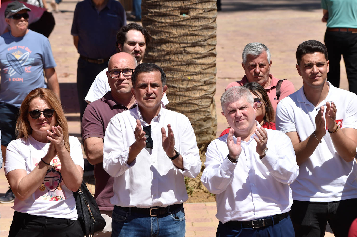 La manifestación del Primero de Mayo en Murcia, en imágenes