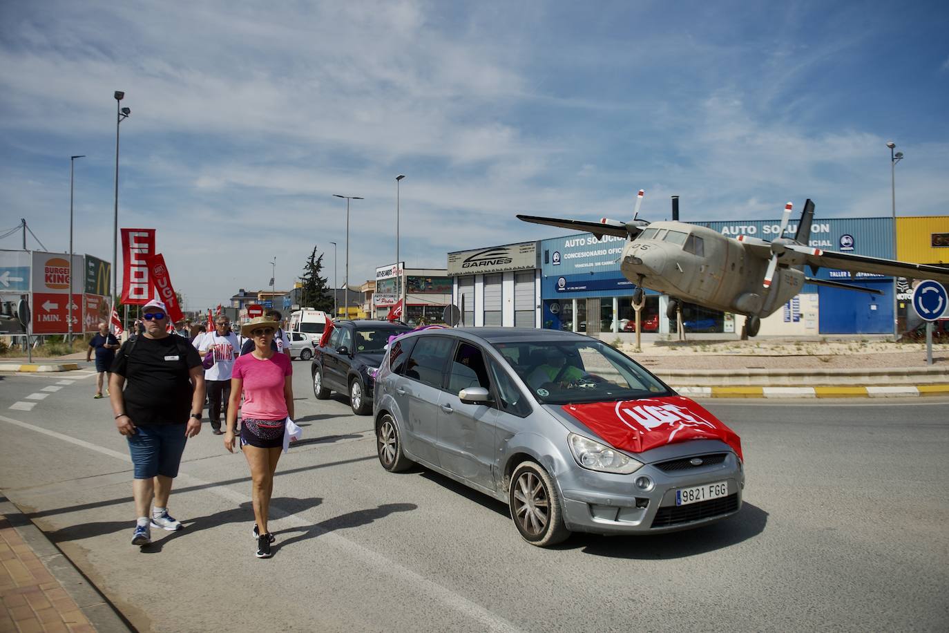 Marcha en Murcia por los derechos laborales