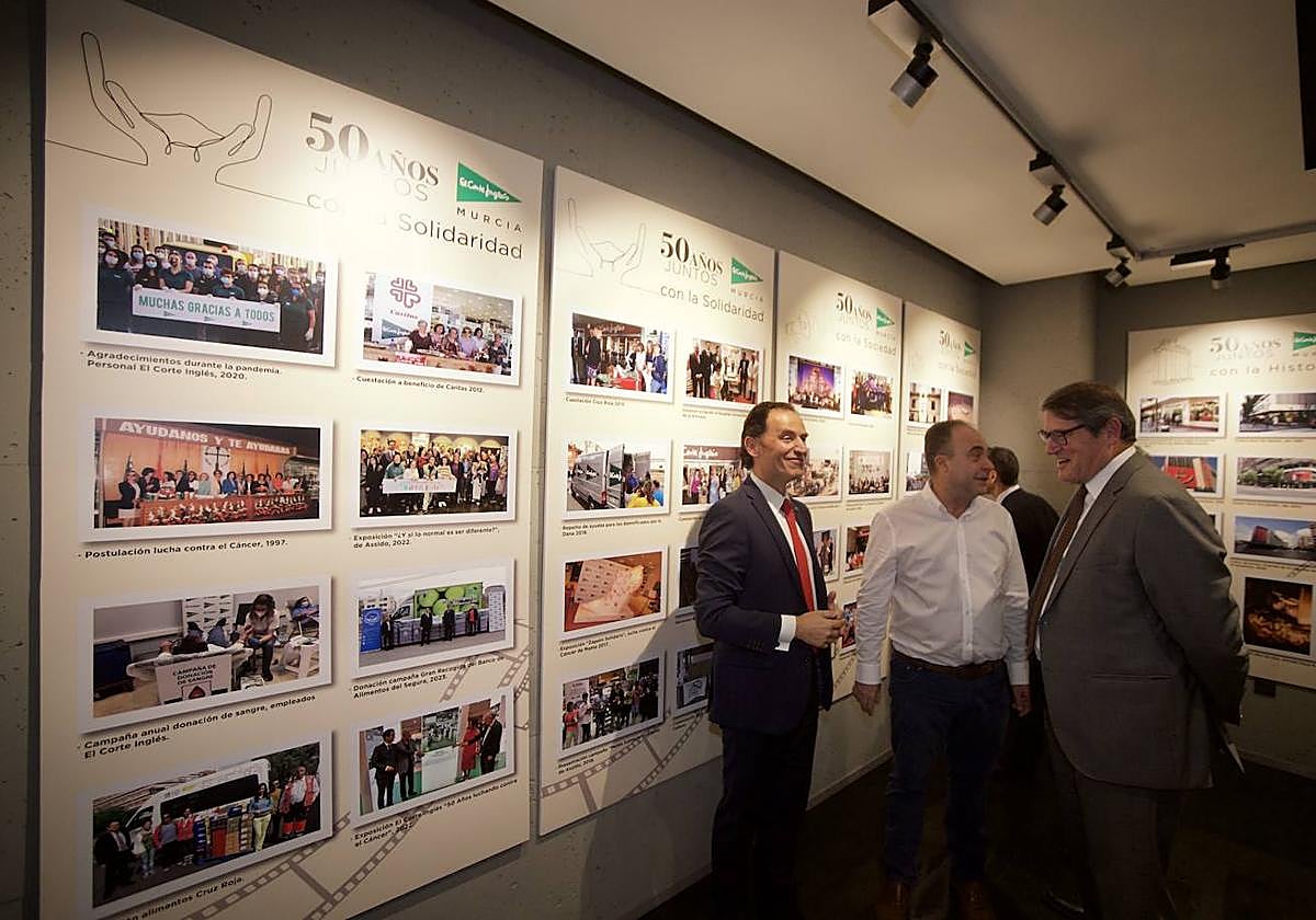 La celebración del 50 aniversario de El Corte Inglés en Murcia, en imágenes