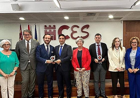 Un momento de la entrega de premios de este miércoles.