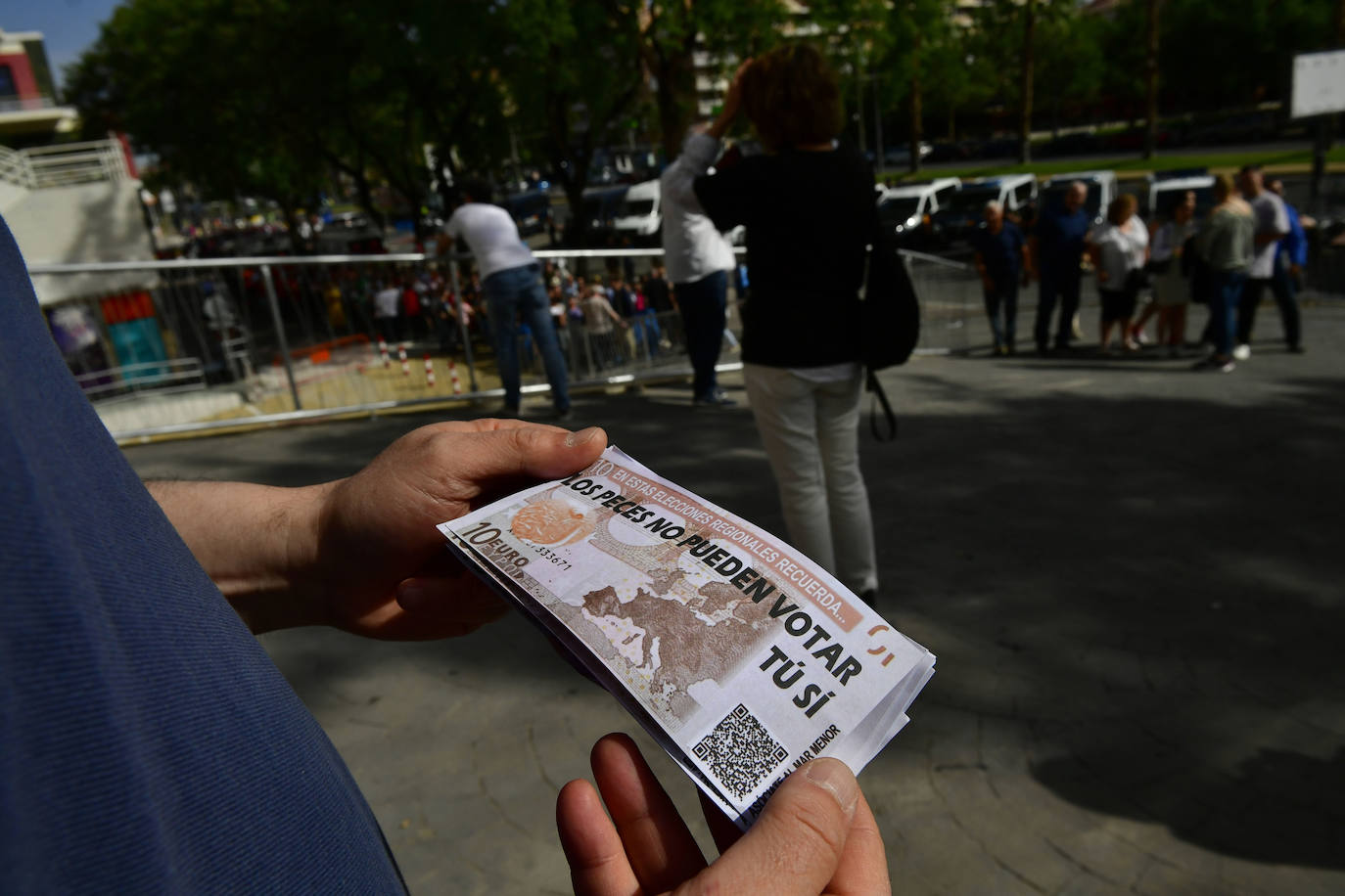 El acto de Pedro Sánchez en Murcia, en imágenes