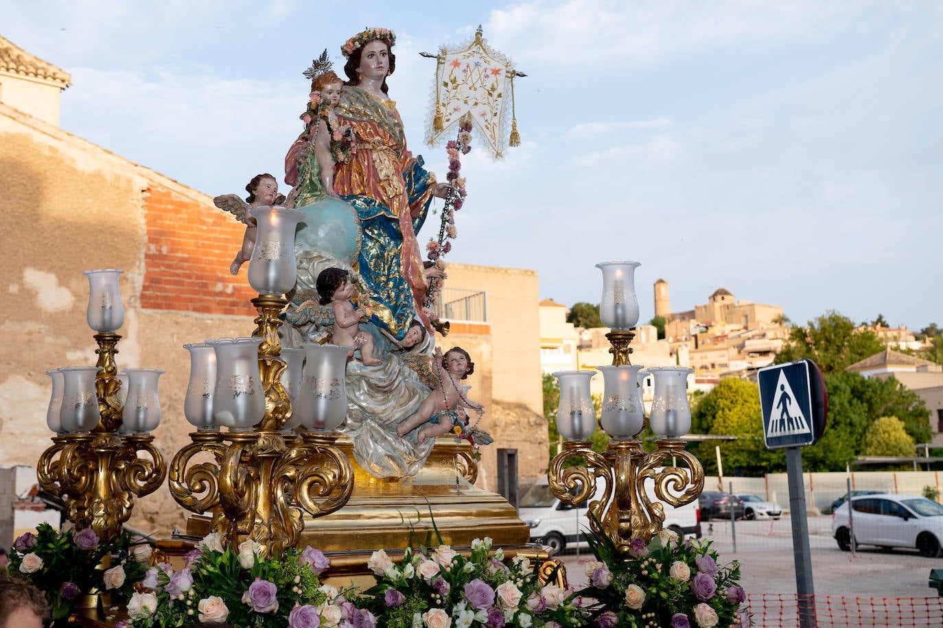 La Aurora, en rogativa para que llueva en Lorca