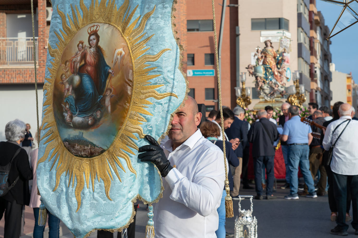 La Aurora, en rogativa para que llueva en Lorca