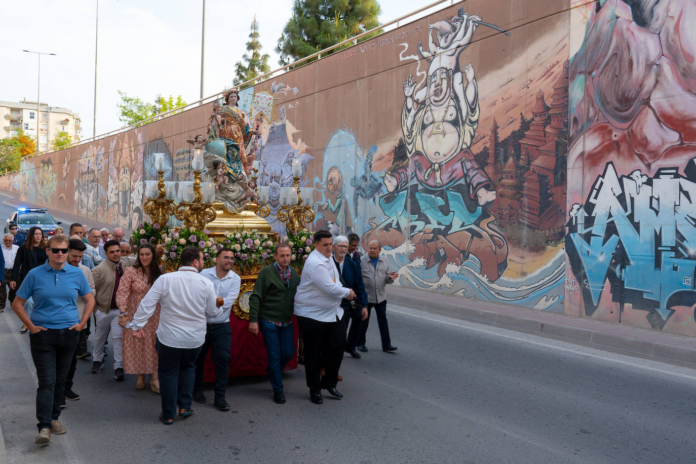 La Aurora, en rogativa para que llueva en Lorca