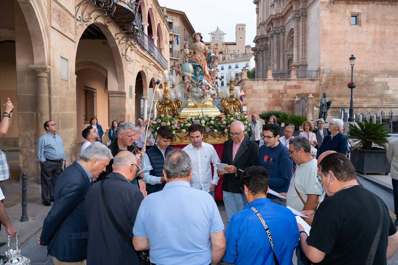 La Aurora, en rogativa para que llueva en Lorca