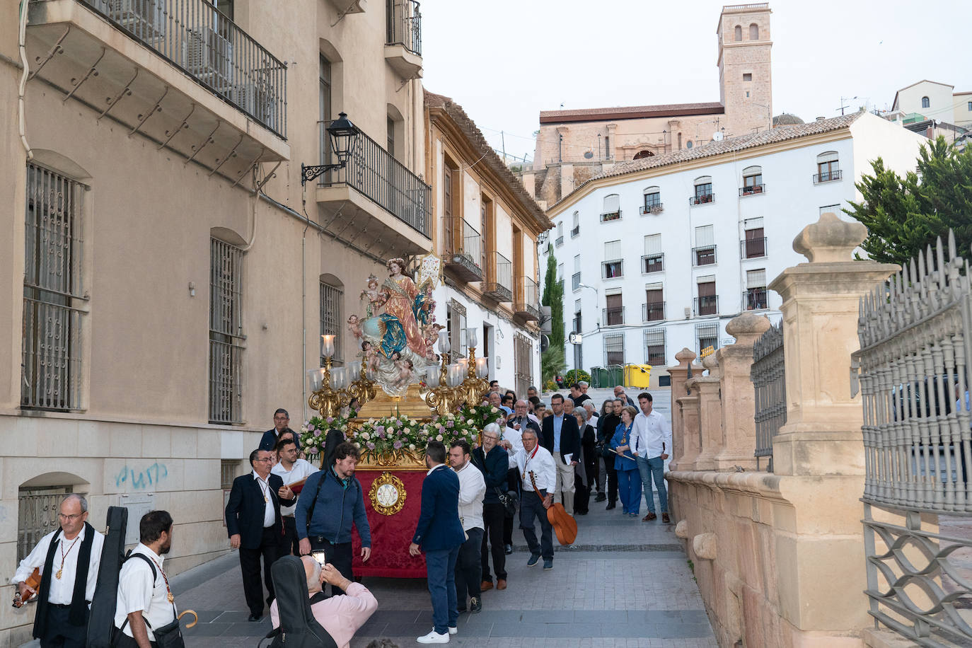 La Aurora, en rogativa para que llueva en Lorca