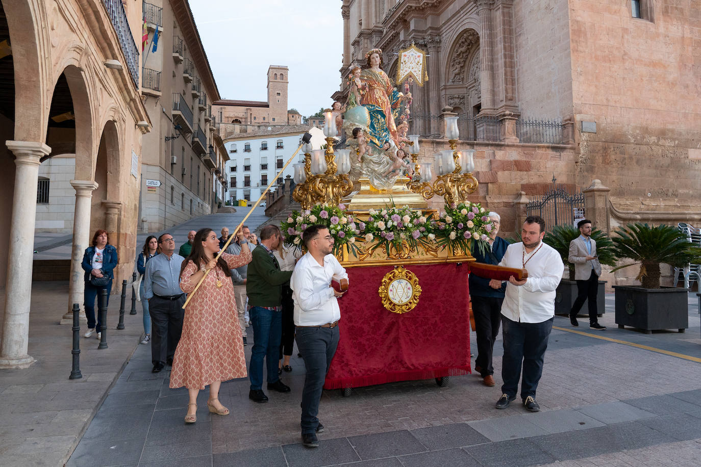 La Aurora, en rogativa para que llueva en Lorca