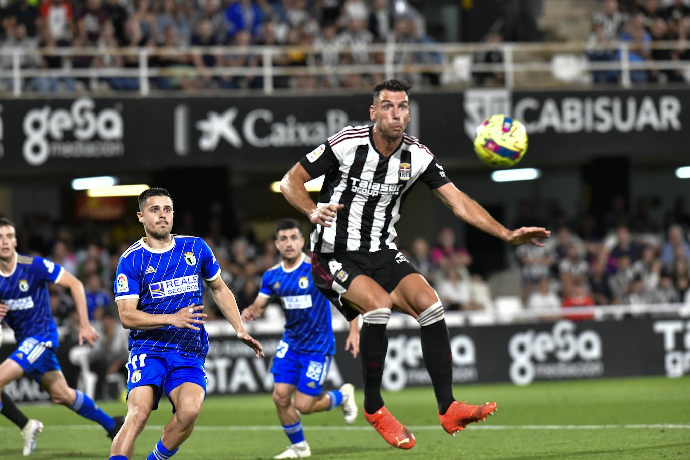 El empate del Cartagena frente al Burgos, en imágenes