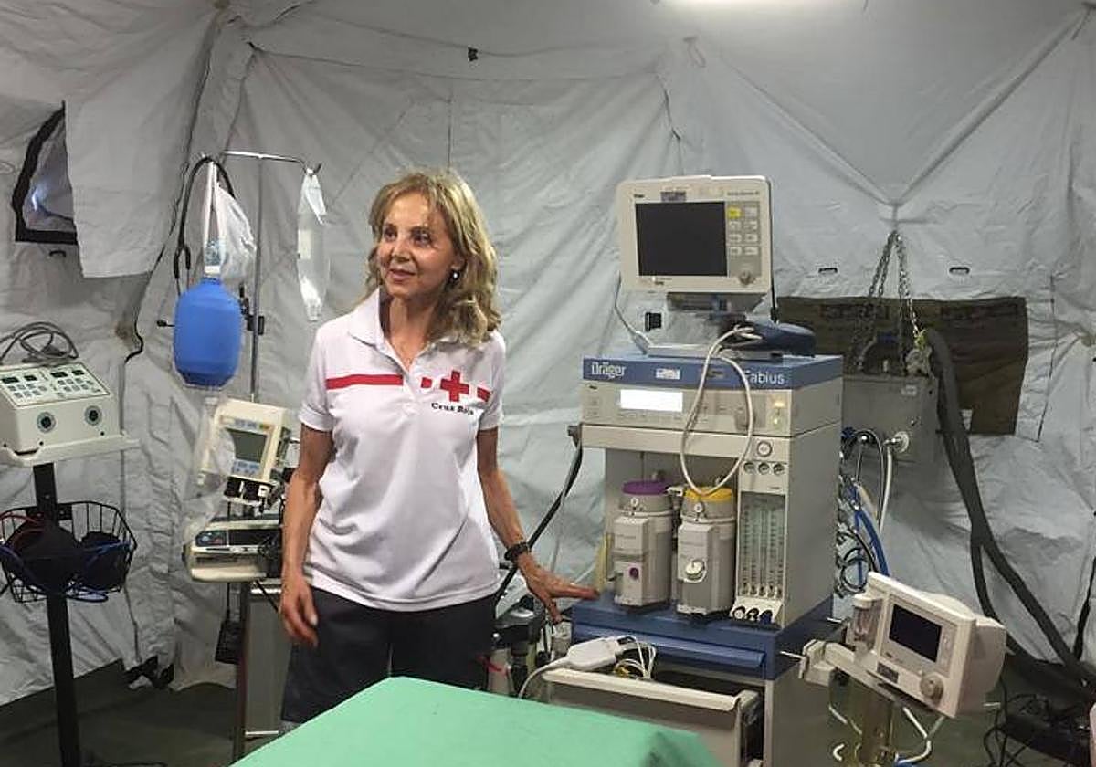 María Teresa Sánchez Elduayen, nueva presidenta de Cruz Roja en la Región de Murcia.