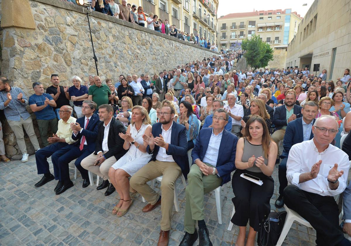 Las imágenes de la presentación de los aspirantes populares a las juntas municipales