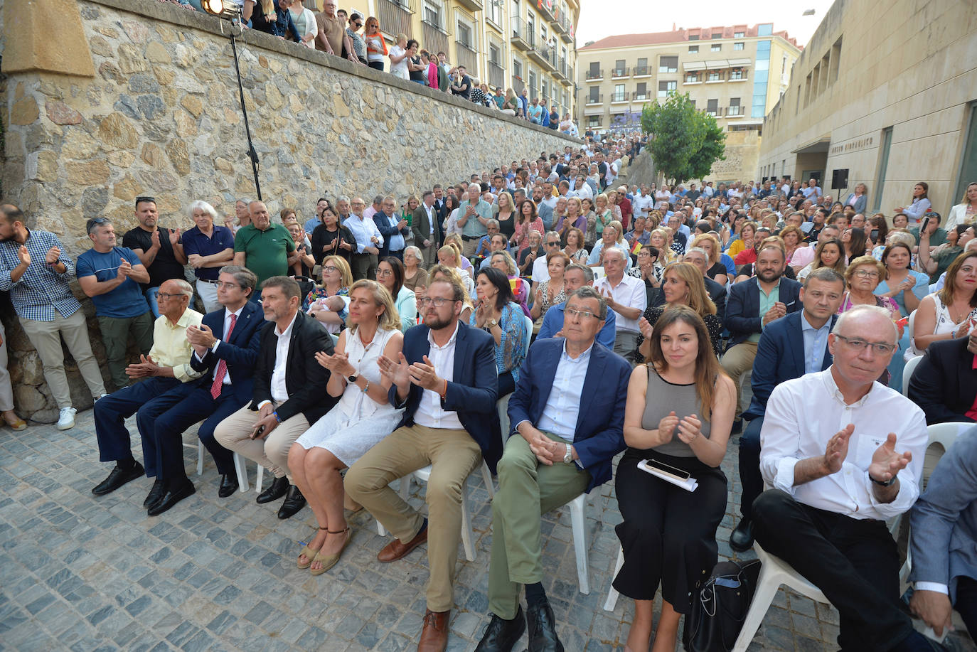 Las imágenes de la presentación de los aspirantes populares a las juntas municipales