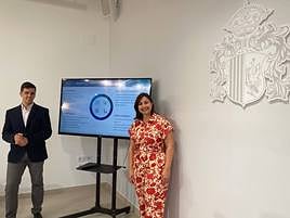 La concejala de Turismo, María García.