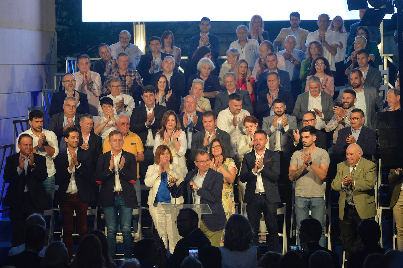 Las imágenes de la presentación de los aspirantes populares a las juntas municipales