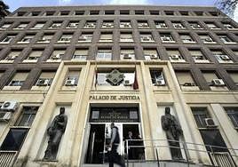 Palacio de Justicia de Murcia, sede de la Audiencia Provincial, en una foto de archivo.
