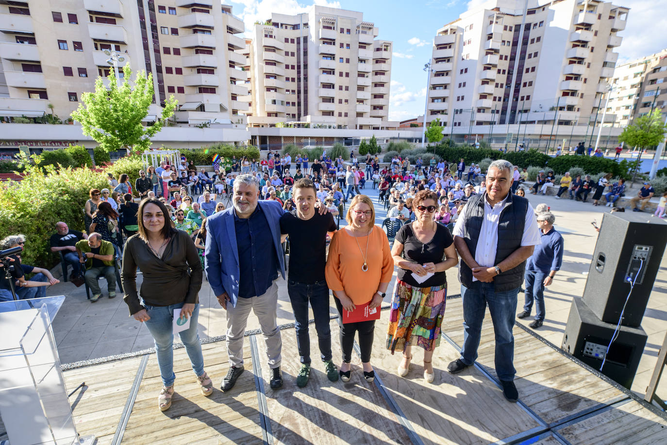 Íñigo Errejón visita Molina de Segura