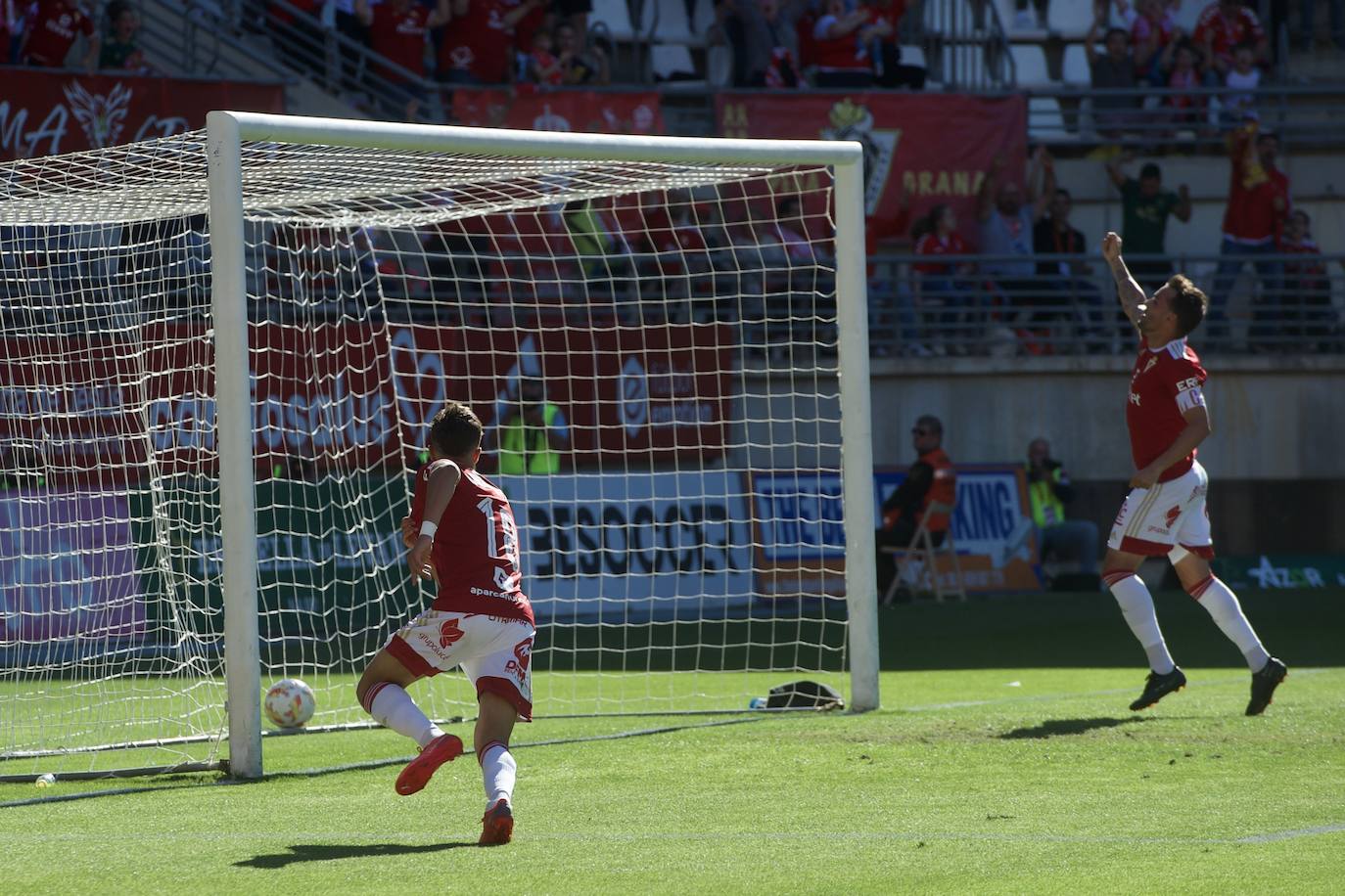 El empate del Real Murcia frente al Castellón, en imágenes