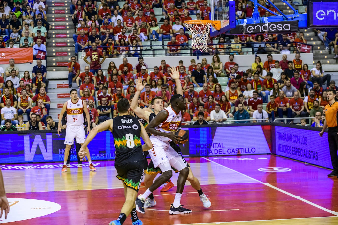 La victoria del UCAM Murcia ante el Surne Bilbao, en imágenes