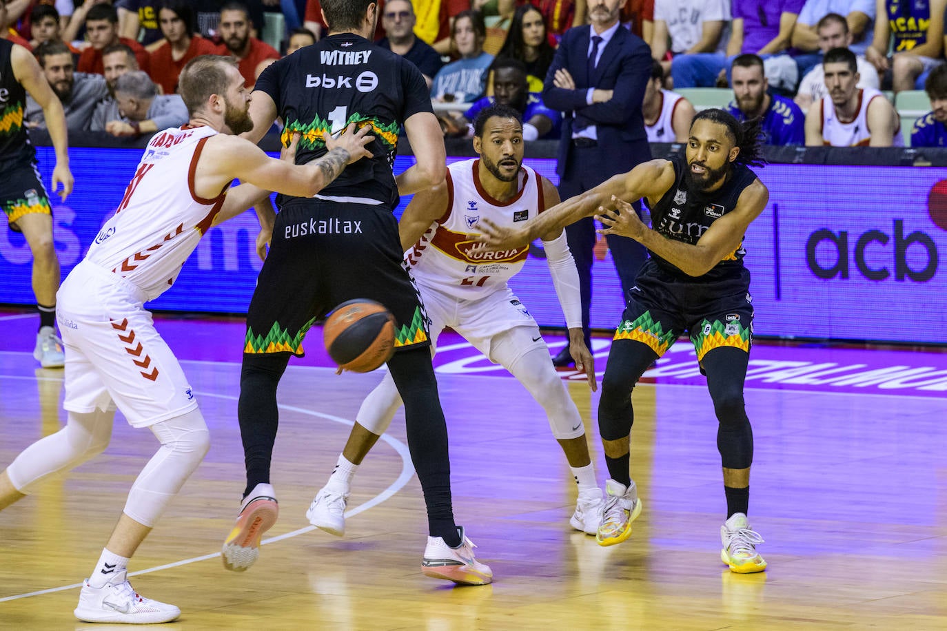 La victoria del UCAM Murcia ante el Surne Bilbao, en imágenes