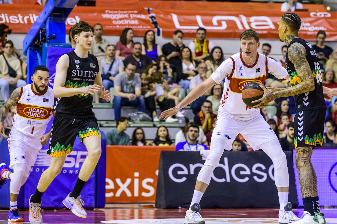 La victoria del UCAM Murcia ante el Surne Bilbao, en imágenes