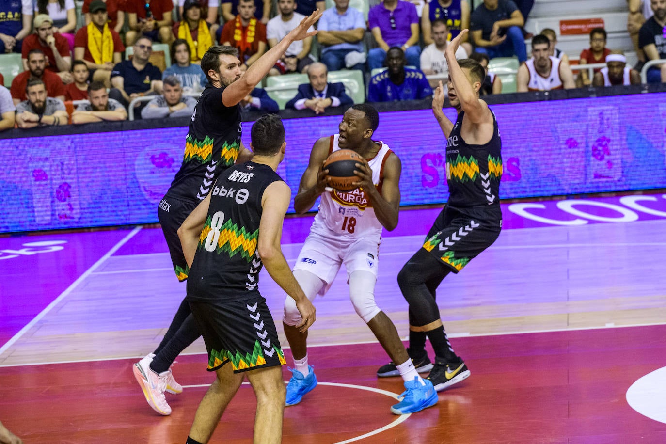 La victoria del UCAM Murcia ante el Surne Bilbao, en imágenes