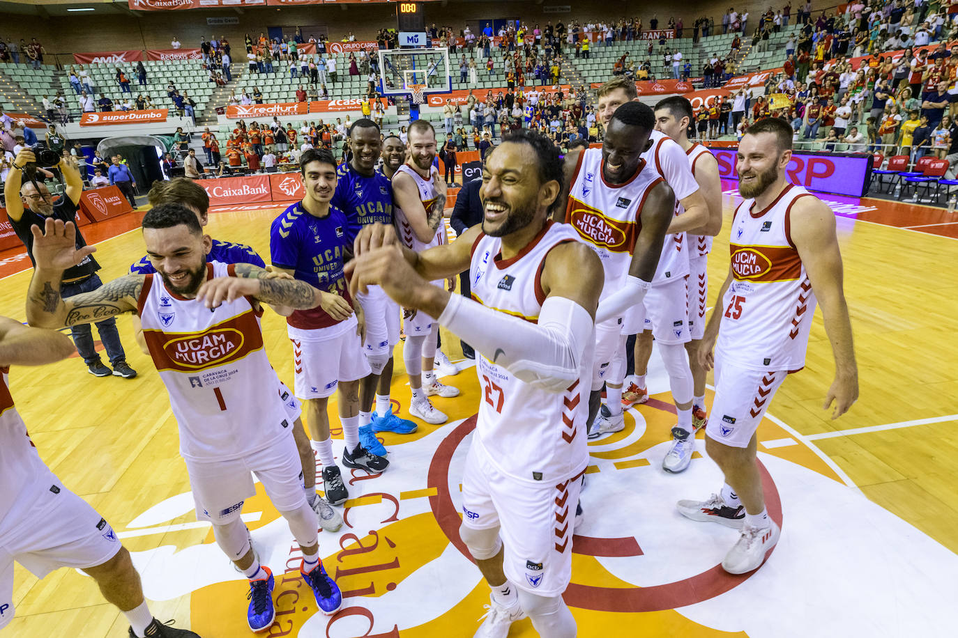 La victoria del UCAM Murcia ante el Surne Bilbao, en imágenes