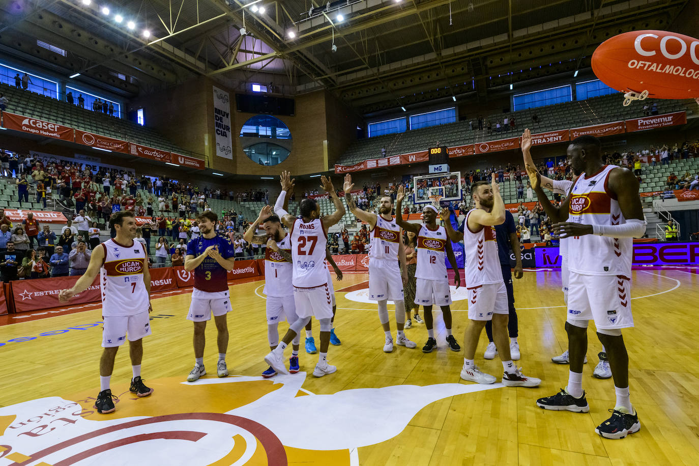 La victoria del UCAM Murcia ante el Surne Bilbao, en imágenes