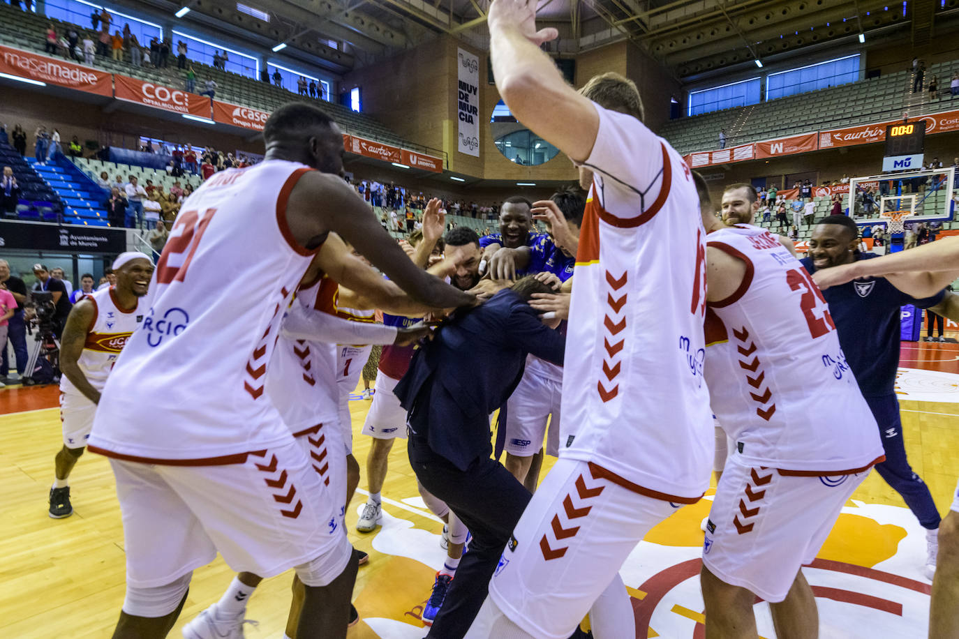 La victoria del UCAM Murcia ante el Surne Bilbao, en imágenes