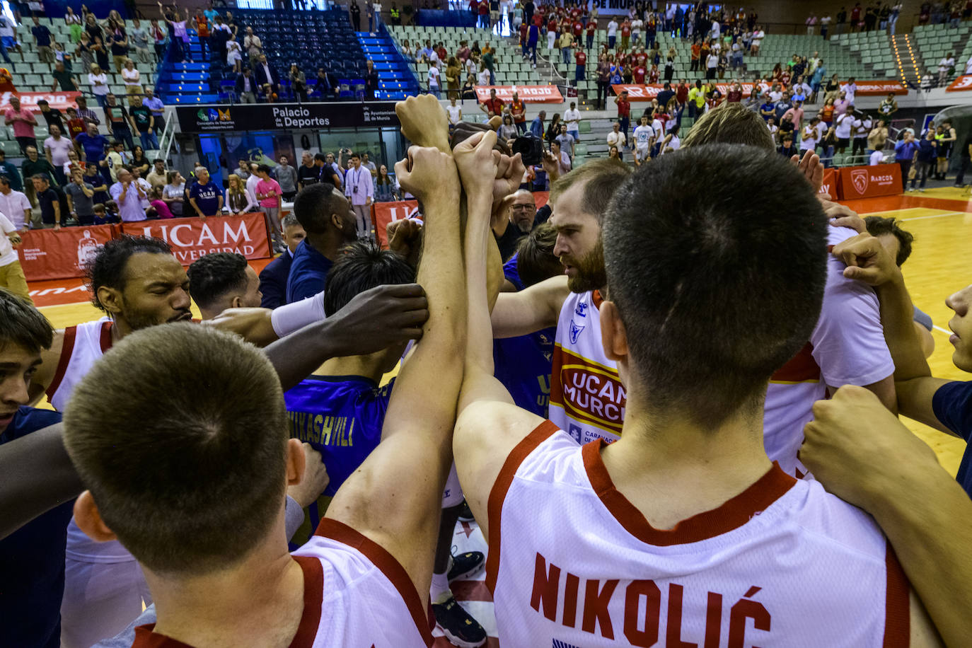 La victoria del UCAM Murcia ante el Surne Bilbao, en imágenes