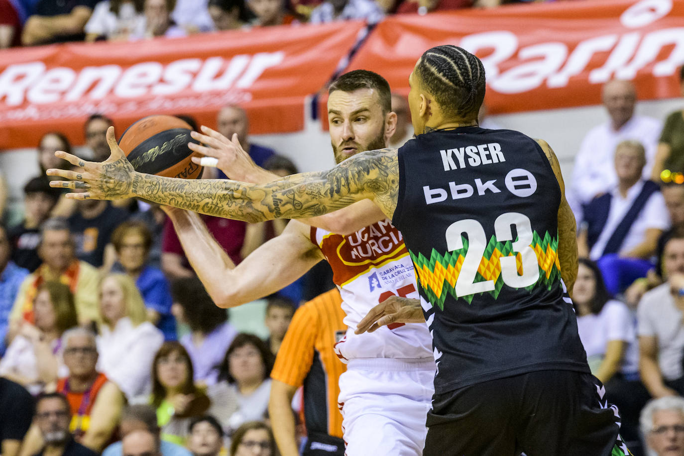 La victoria del UCAM Murcia ante el Surne Bilbao, en imágenes