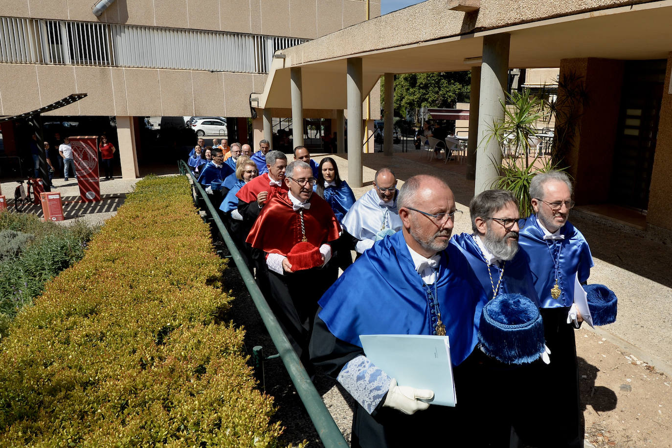 Investidura de los nuevos doctores honoris causa en la Facultad de Química de la UMU