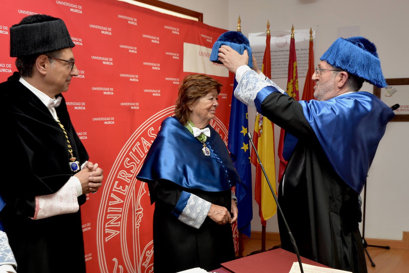 Investidura de los nuevos doctores honoris causa en la Facultad de Química de la UMU