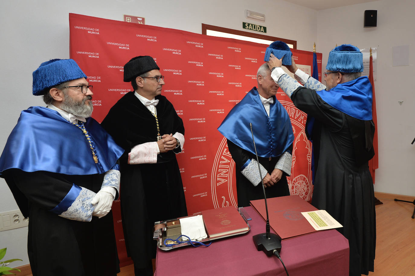 Investidura de los nuevos doctores honoris causa en la Facultad de Química de la UMU