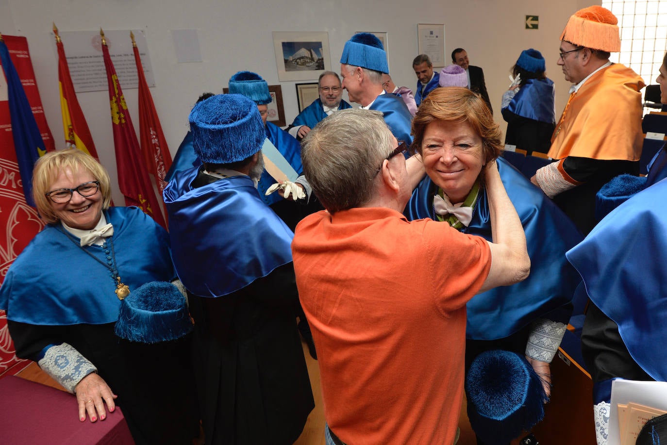 Investidura de los nuevos doctores honoris causa en la Facultad de Química de la UMU