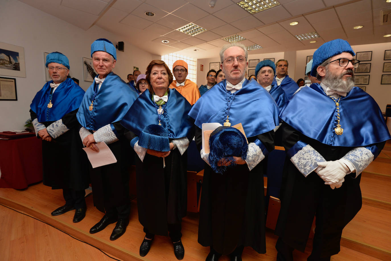 Investidura de los nuevos doctores honoris causa en la Facultad de Química de la UMU