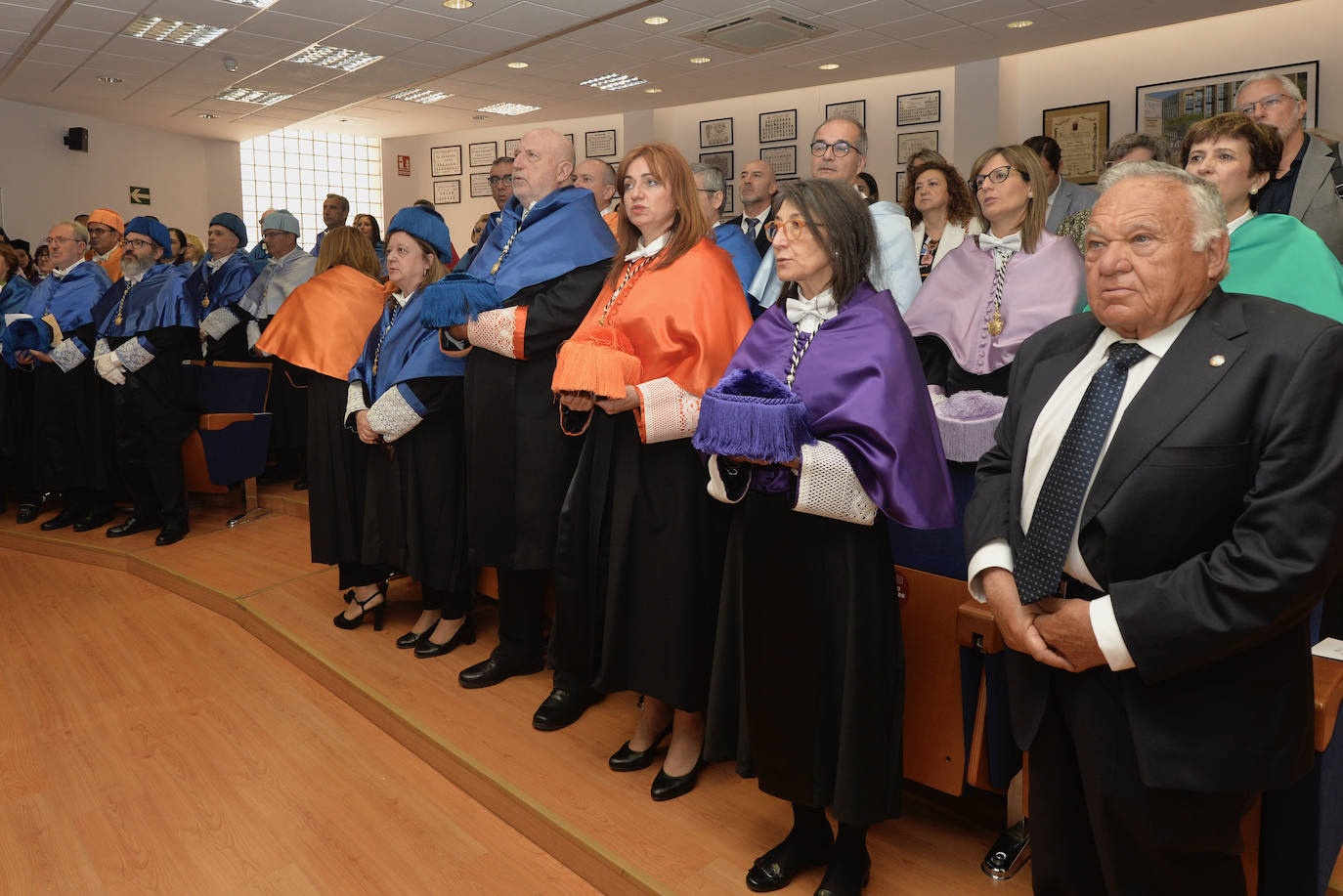 Investidura de los nuevos doctores honoris causa en la Facultad de Química de la UMU