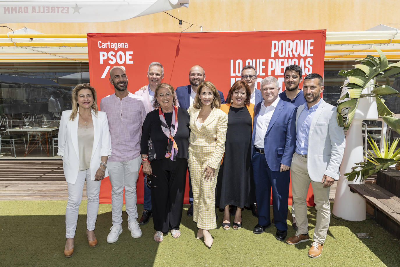 Visita de la ministra de Transportes a Cartagena, en imágenes