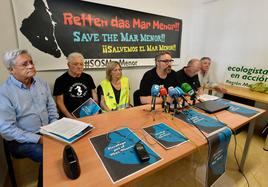 Presentación del decálogo de medidas para salvar el Mar Menor.
