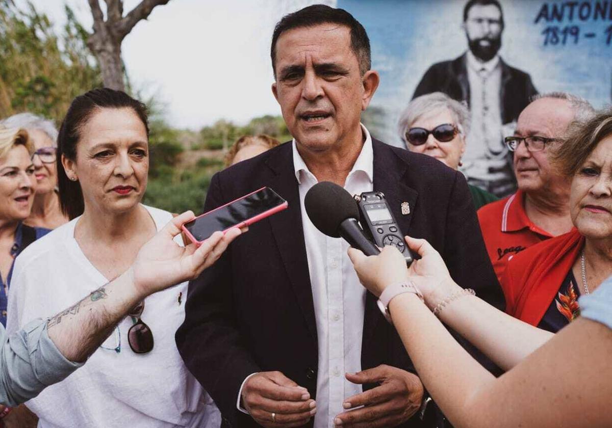 José Antonio Serrano, candidato del PSOE a la alcaldía de Murcia.
