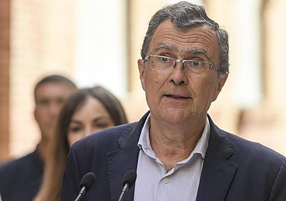 José Ballesta, en una comparencia pública.