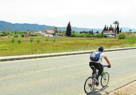 Terrenos en el entorno de Ronda Sur pendientes de desarrollo que están afectados por las zonas de flujo preferente.