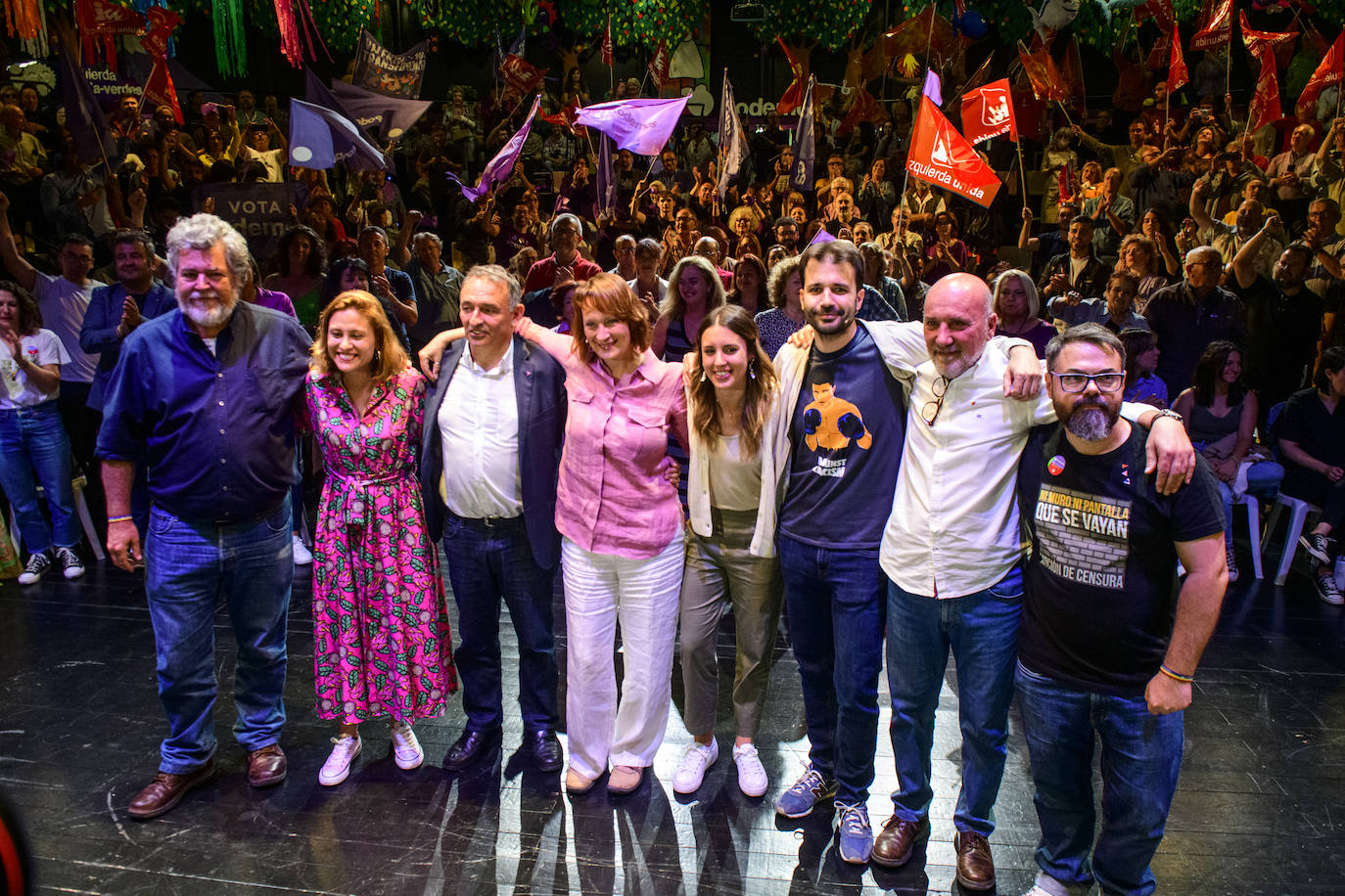 El acto de Irene Montero en Murcia, en imágenes