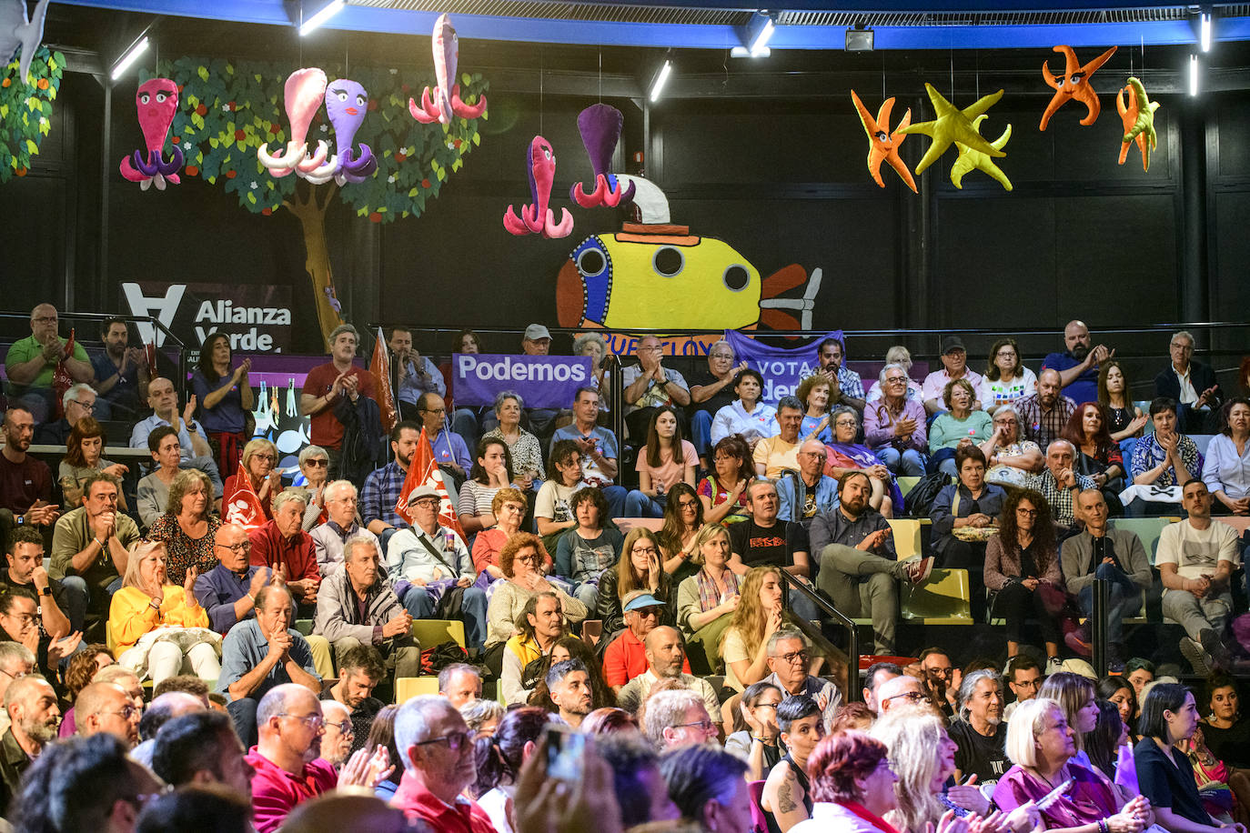 El acto de Irene Montero en Murcia, en imágenes