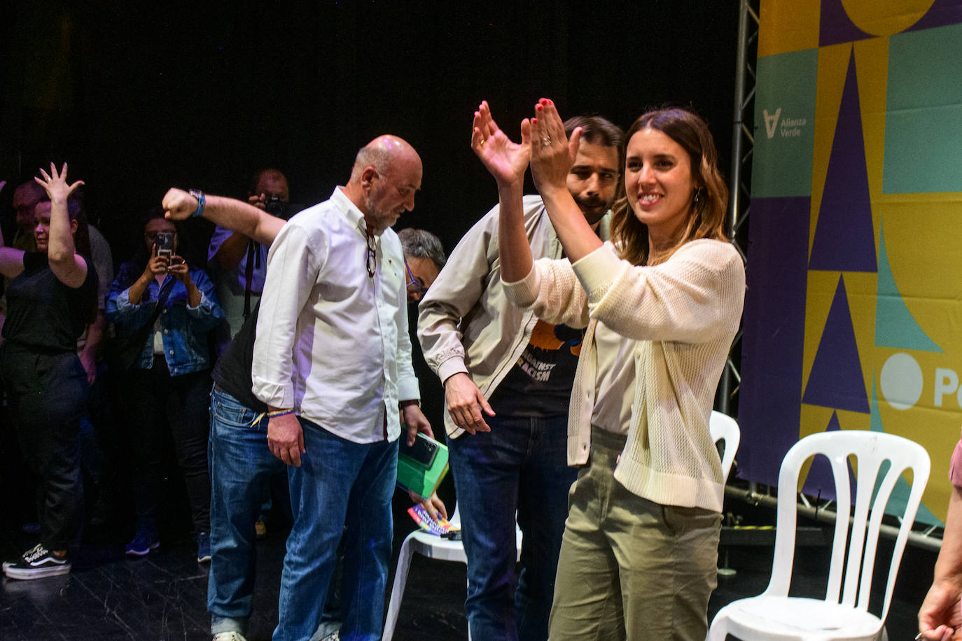 El acto de Irene Montero en Murcia, en imágenes