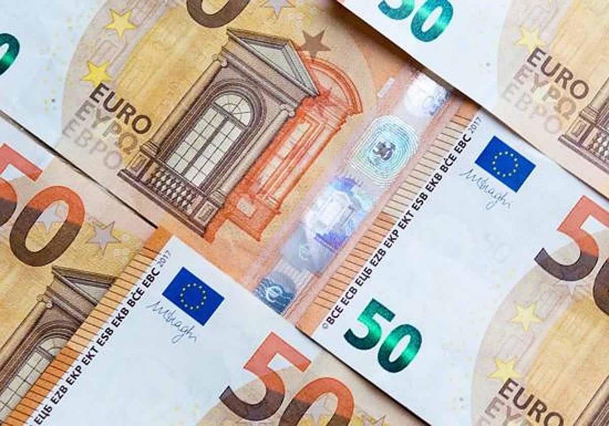 Billetes de 50 euros.