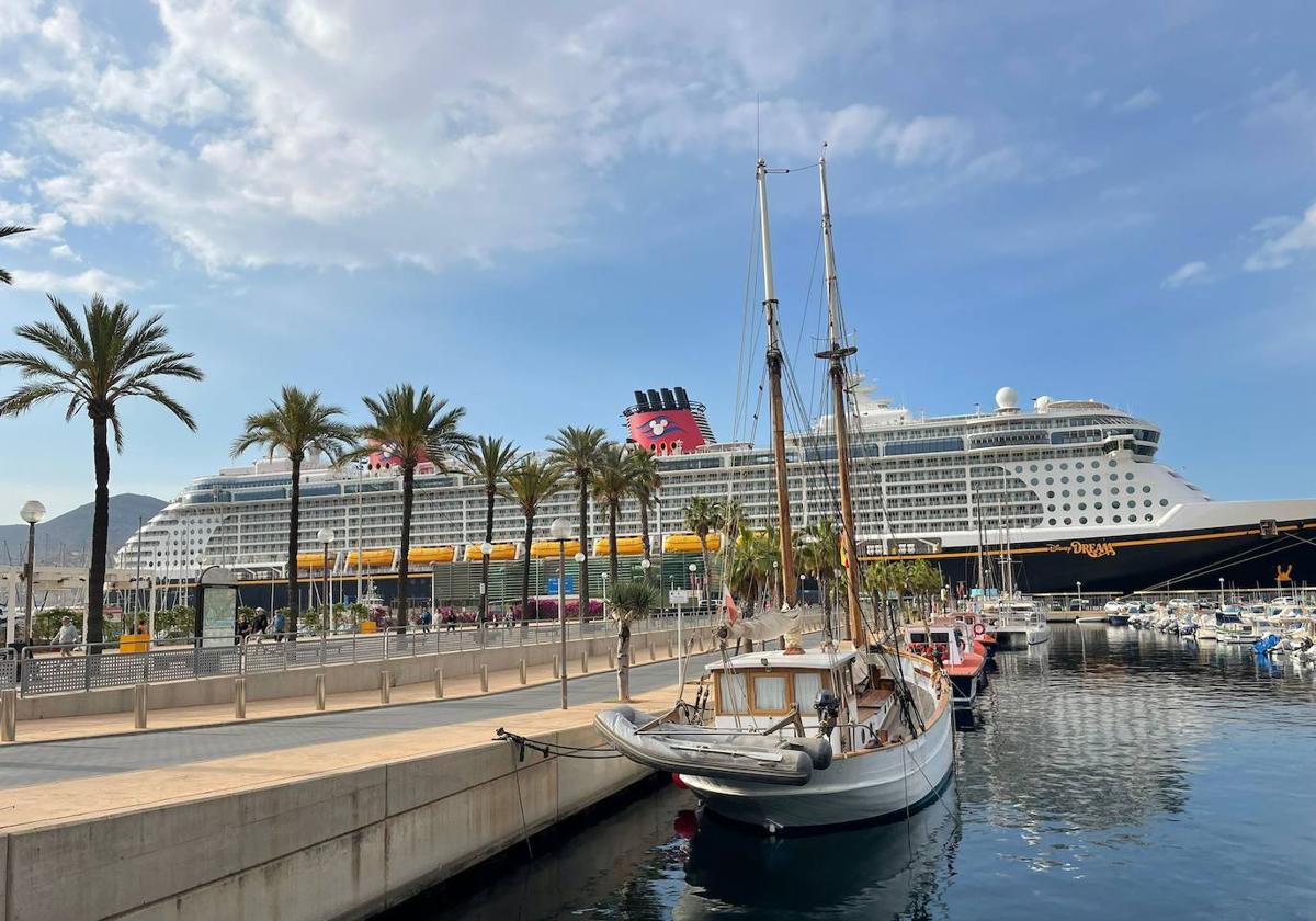 Disney vuelve a elegir Cartagena con la primera escala de su crucero Disney Dream