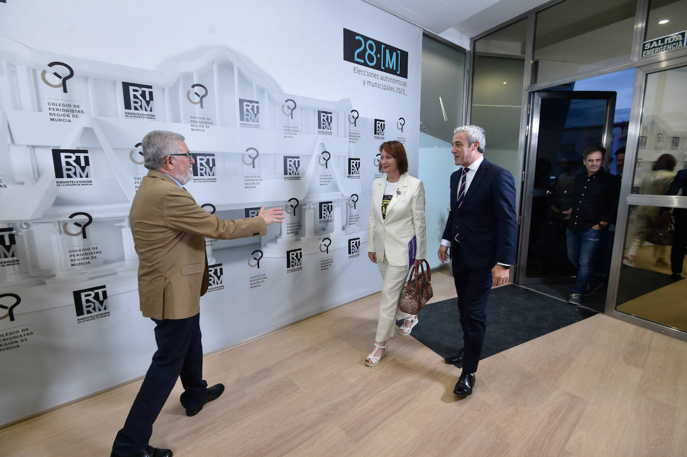 Las imágenes del debate electoral de la Región de Murcia